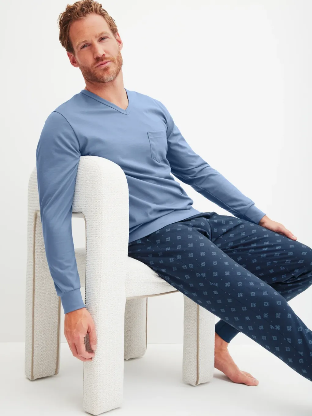 Bündchen-Pyjama