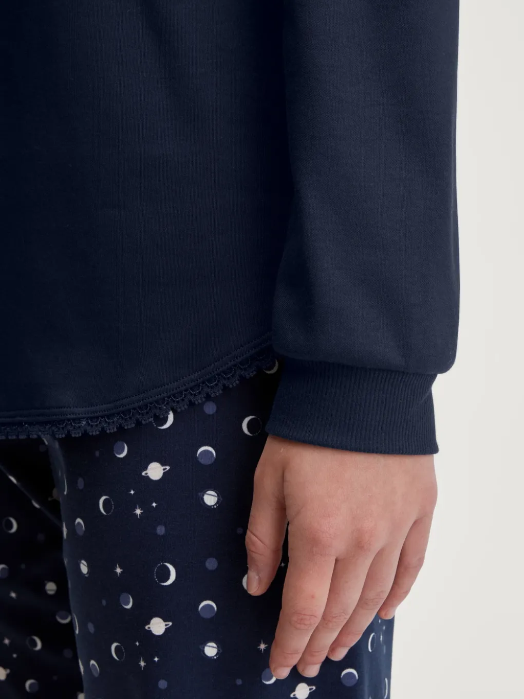 Bündchen-Pyjama