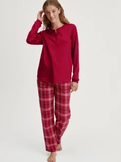 Flanellhose mit Seitentaschen