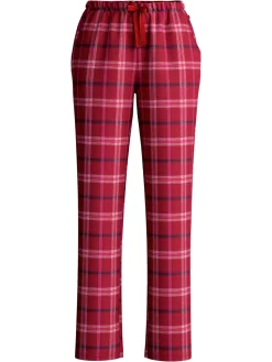Flanellhose mit Seitentaschen
