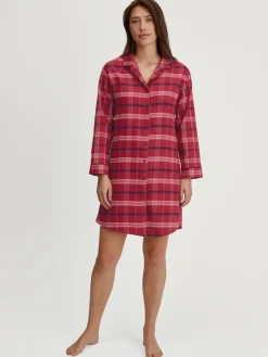 Flanell-Nachthemd, Länge 95 cm
