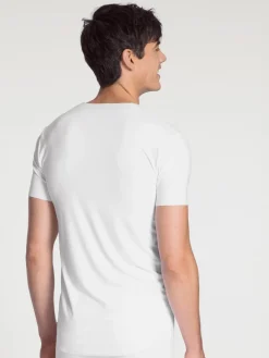 Kurzarm-Shirt, V-Neck