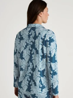 Langarm-Shirt, durchgeknöpft