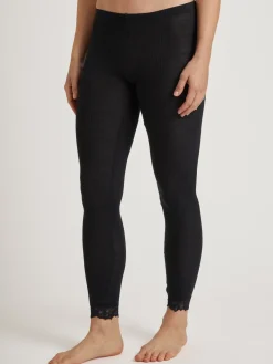 Leggings aus Wolle-Seide