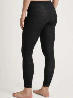 Leggings aus Wolle-Seide