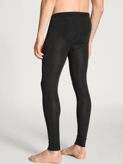 Longpants aus Wolle und Seide