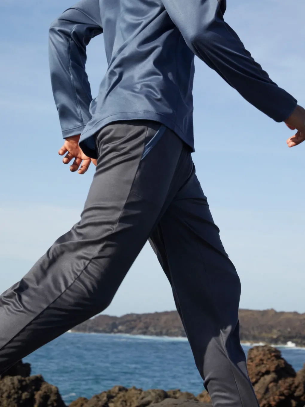 Pants mit Bündchen und Eingrifftaschen