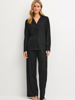 Pyjama aus TENCEL™ mit Knöpfen