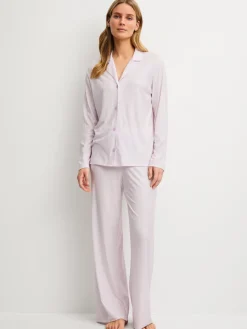 Pyjama aus TENCEL™ mit Knöpfen