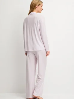 Pyjama aus TENCEL™ mit Knöpfen