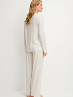 Pyjama aus TENCEL™ mit Knöpfen