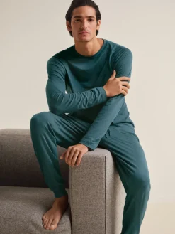 Pyjamahose mit Bündchen